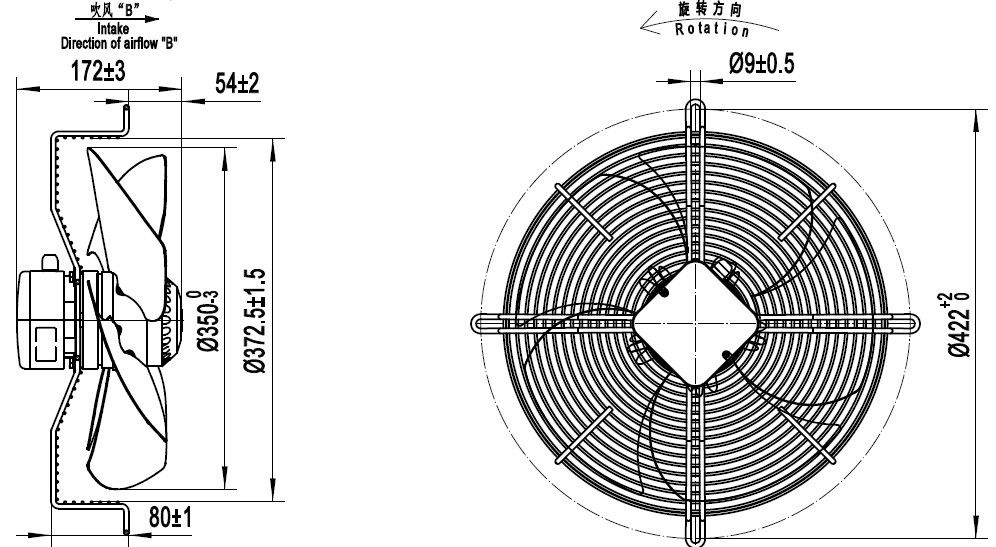 YWF.A4S-350B-5DIA00 220V 50 60HZ чертёж.jpg YWF.A4S-350B-5DIA00 220V 50 60HZ чертёж.jpg