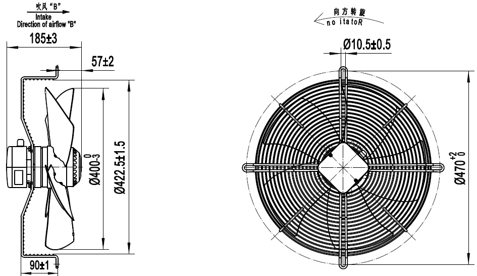 YWF.A4S-400B-5DIA00 220V 50HZ чертёж.jpg YWF.A4S-400B-5DIA00 220V 50HZ чертёж.jpg