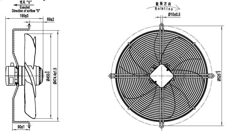 YWF.A4T-450S-5DIA00 380V 50HZ чертёж.jpg YWF.A4T-450S-5DIA00 380V 50HZ чертёж.jpg